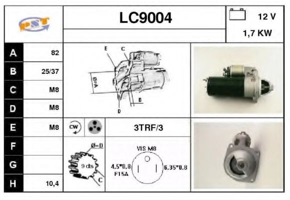 SNRA LC9004 Starter